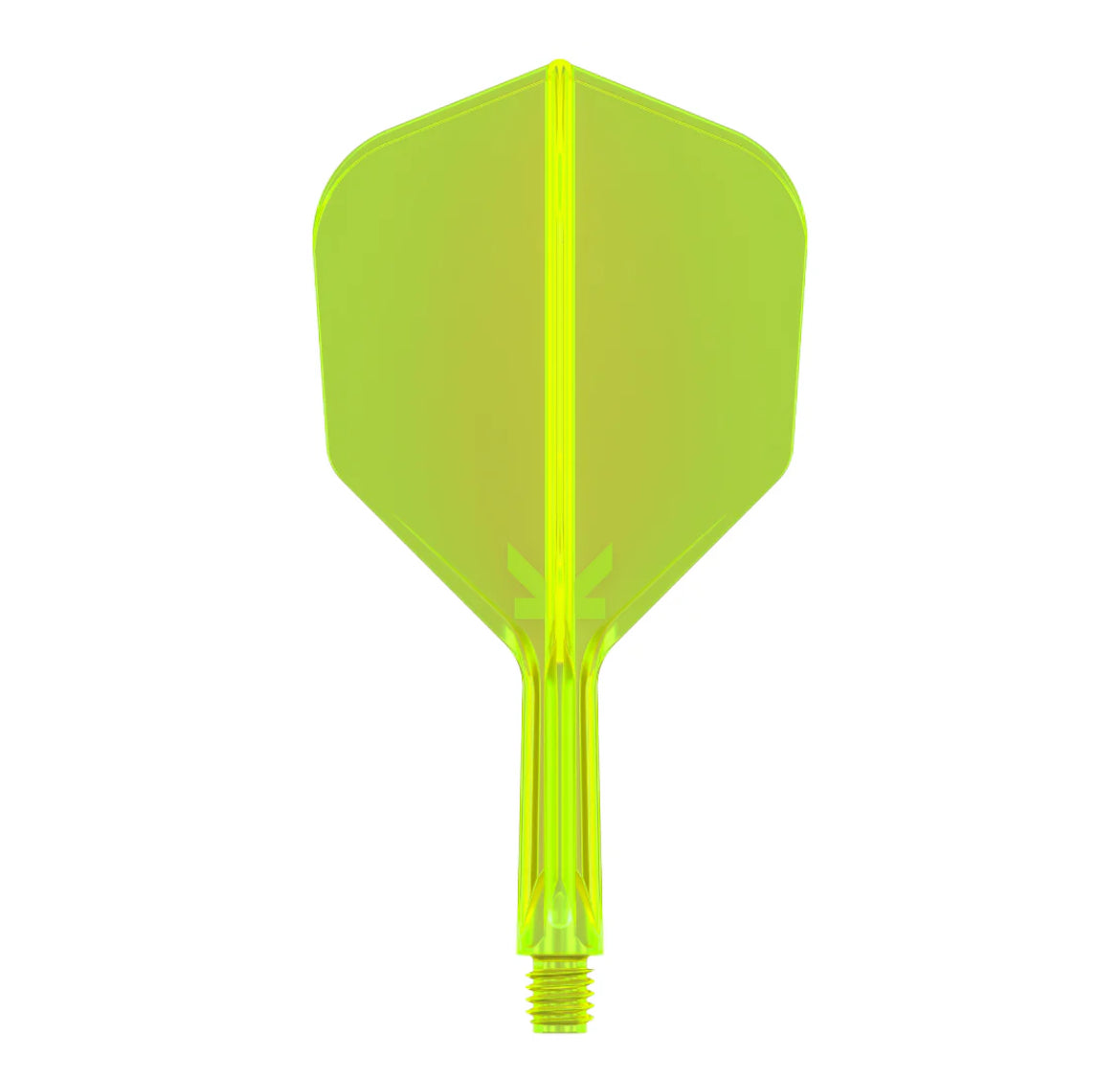 K-Flex Flights & Shafts - Neon Yellow - Shape no-6