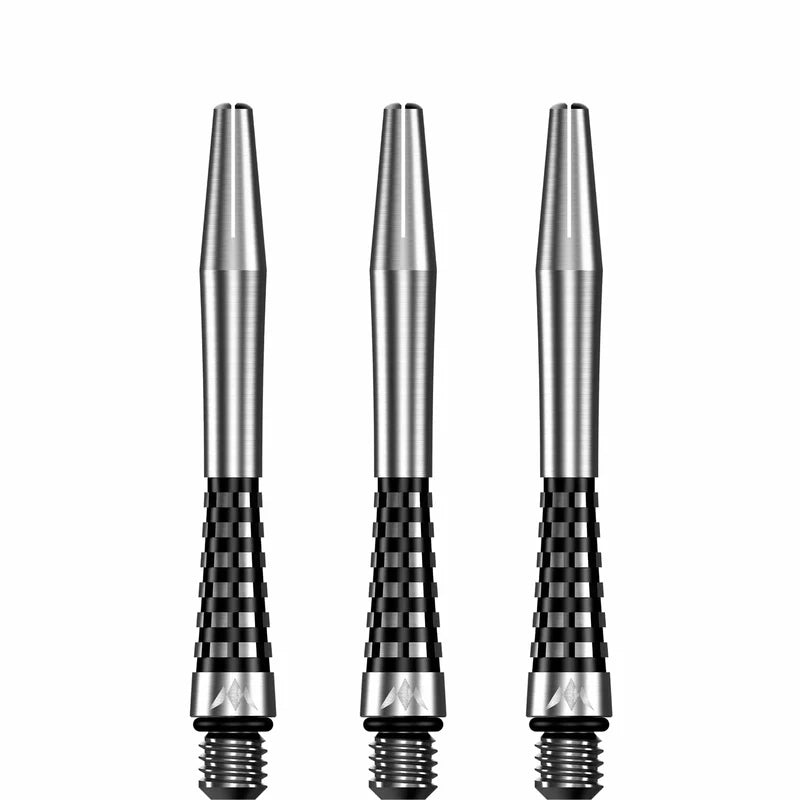 MISSION ATOM13 ALUMINIUM SHAFTS - NATURAL METAL STEMS - BLACK