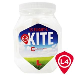 L-STYLE PRO Dart Flights Soft Material - Jar of 15 - L4 - Kite