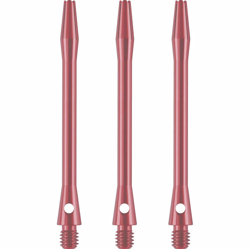 DESIGNA ALUMINIUM SHAFTS - METAL DART STEMS - PINK