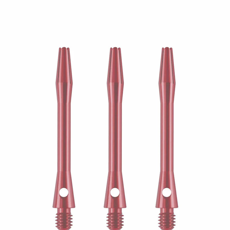DESIGNA ALUMINIUM SHAFTS - METAL DART STEMS - PINK