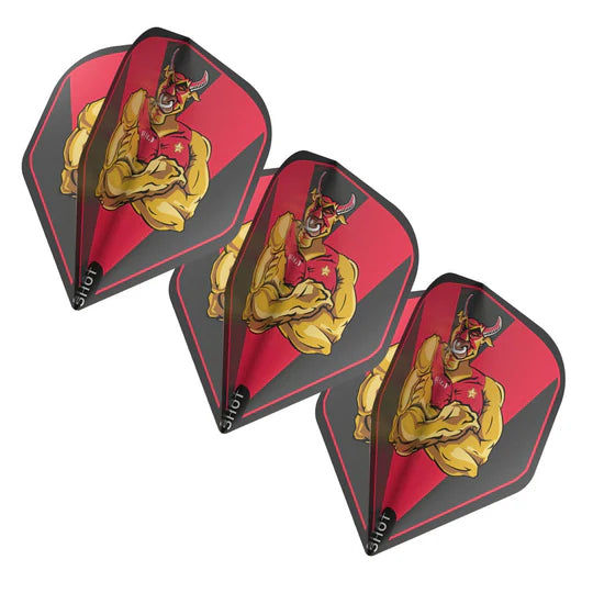 Bully Boy Red Dart Flights