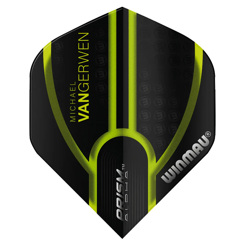 MVG TRANSLUCENT BLACK WITH GREEN LINE PRISM ALPHA STANDARD