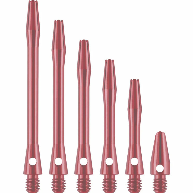 DESIGNA ALUMINIUM SHAFTS - METAL DART STEMS - PINK