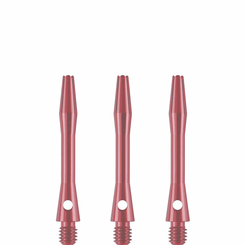 DESIGNA ALUMINIUM SHAFTS - METAL DART STEMS - PINK