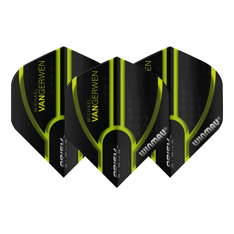MVG TRANSLUCENT BLACK WITH GREEN LINE PRISM ALPHA STANDARD