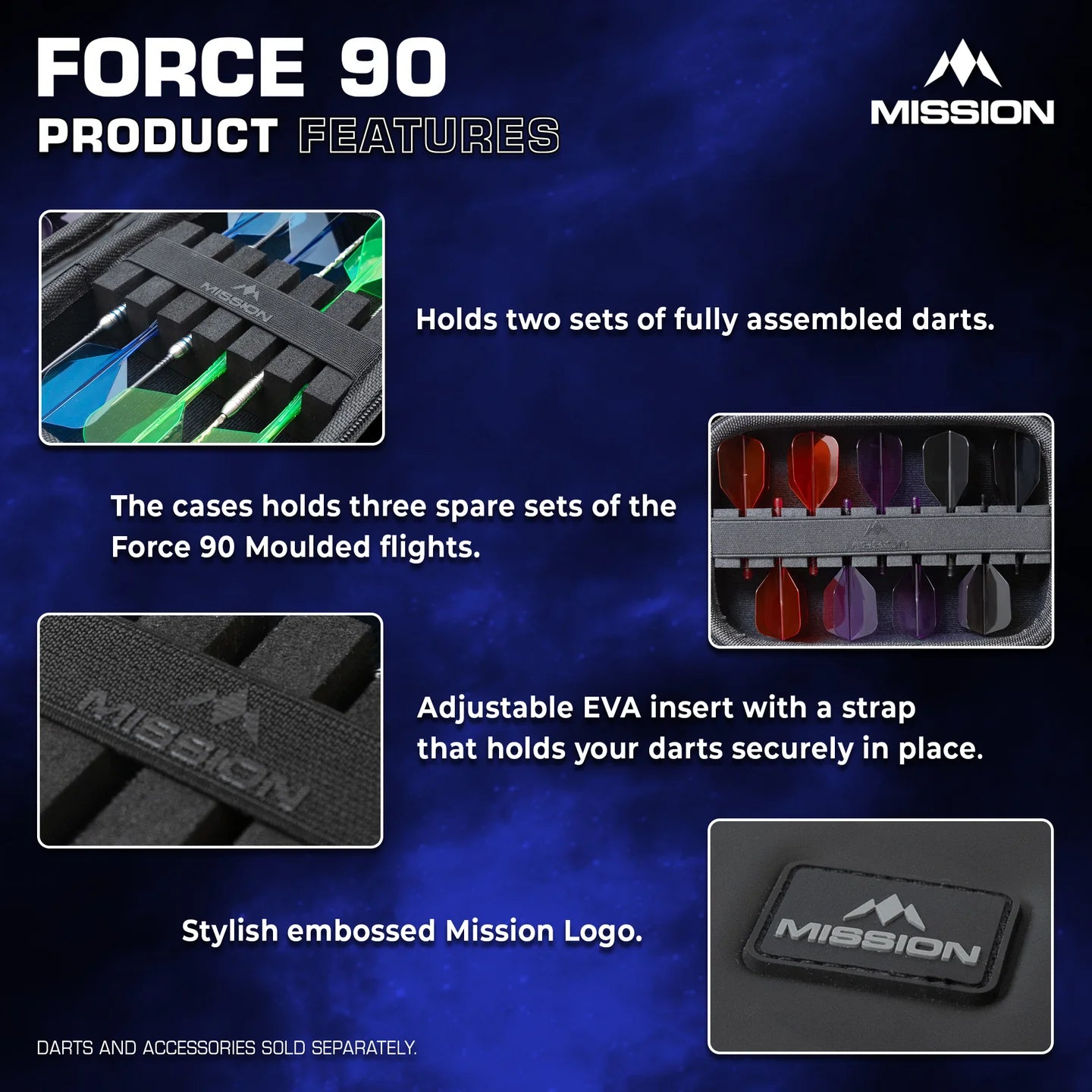 Mission Force 90 Dart Case