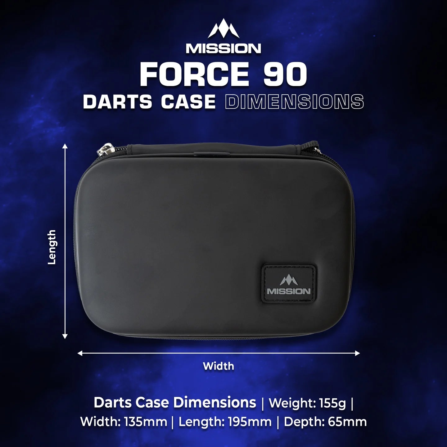 Mission Force 90 Dart Case