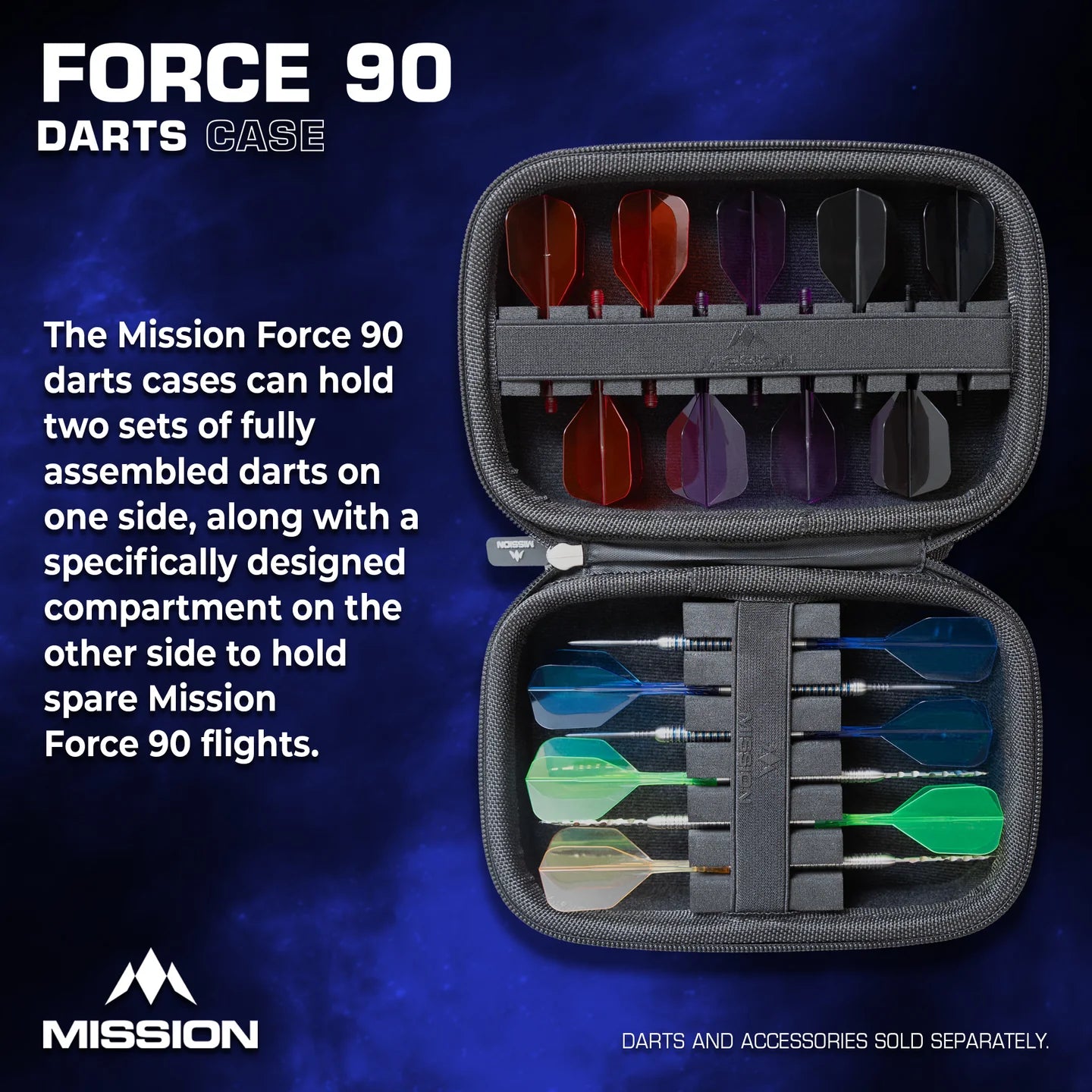 Mission Force 90 Dart Case