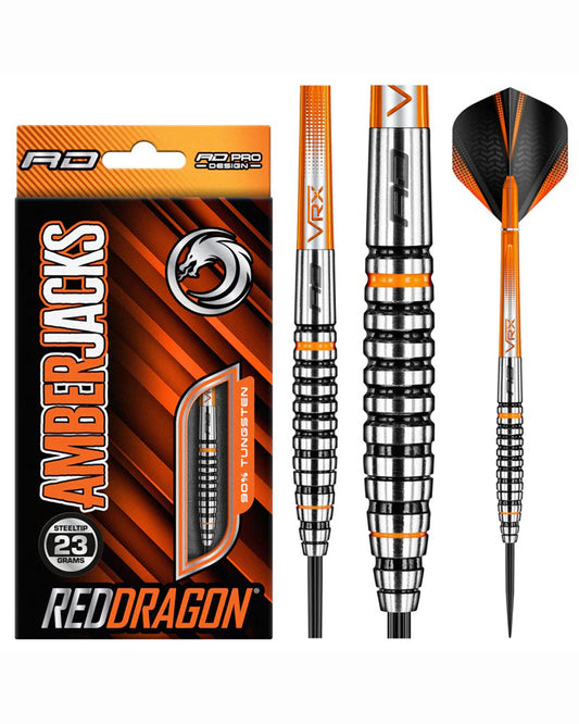 Red Dragon Amberjacks 14 Dart Set