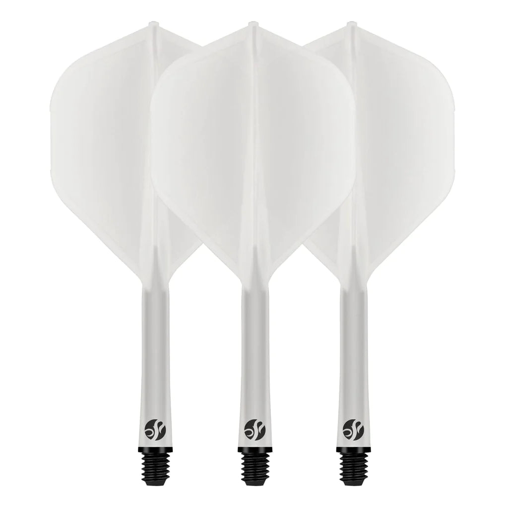 Flight Deck - One Piece Dart Flight and Shaft Sytem - Clear