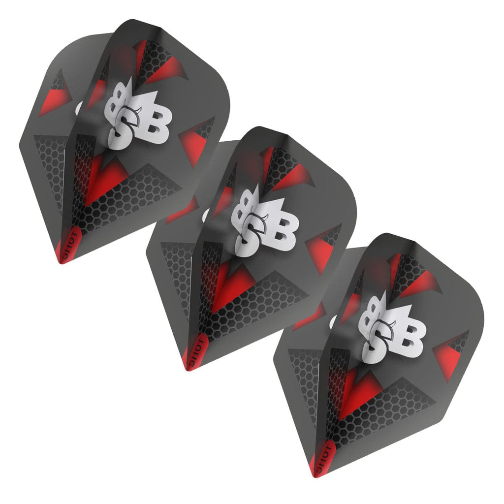 Shot Michael Smith Tenacious Dart Flight Set -Small Standard