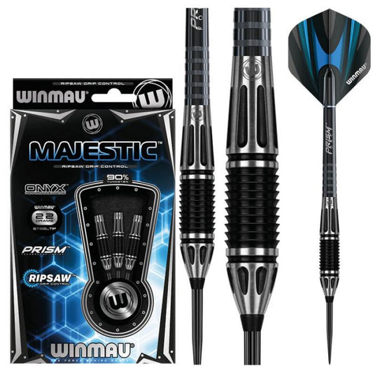 Winmau Majestic Onyx Steel-tip Darts