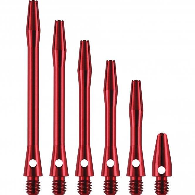 Designa Anodised Aluminium Stems - Red - 6 sizes