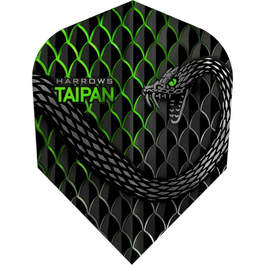 Harrows Taipan Small Standard Flights - Green