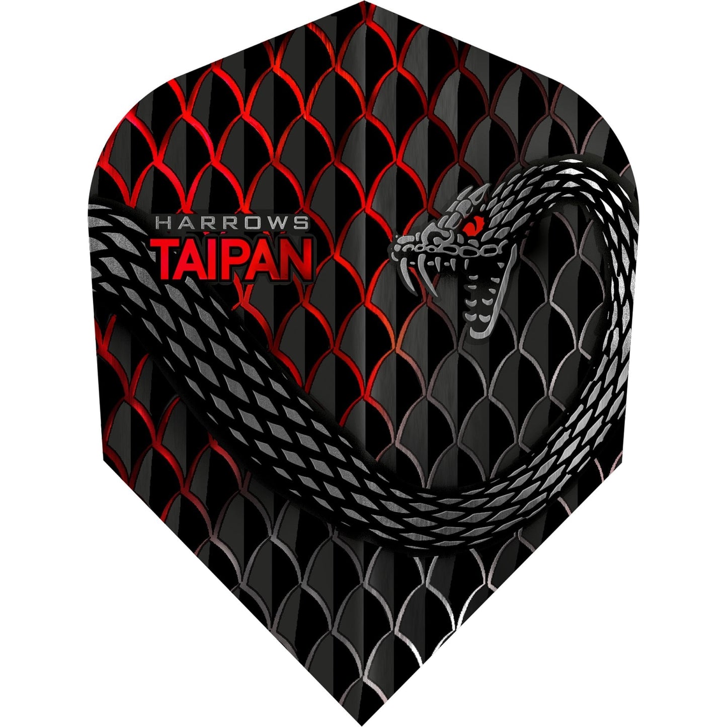 Harrows Taipan Small Standard Flights - Red