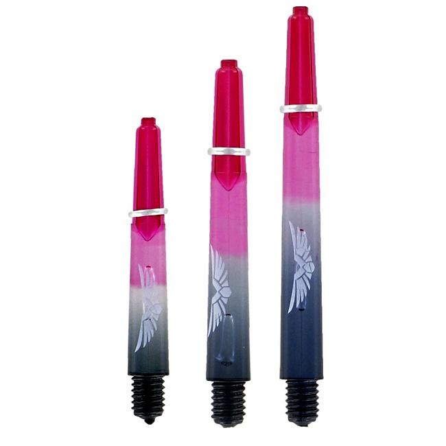 Shot Eagle Claw Stems - Two tone - Black & Red