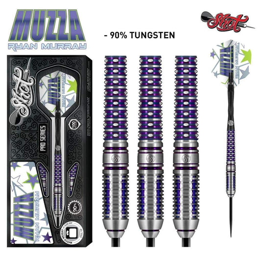 Shot Pro Series-Ryan Murray-Steel Tip Dart Set-Tungsten Barrels