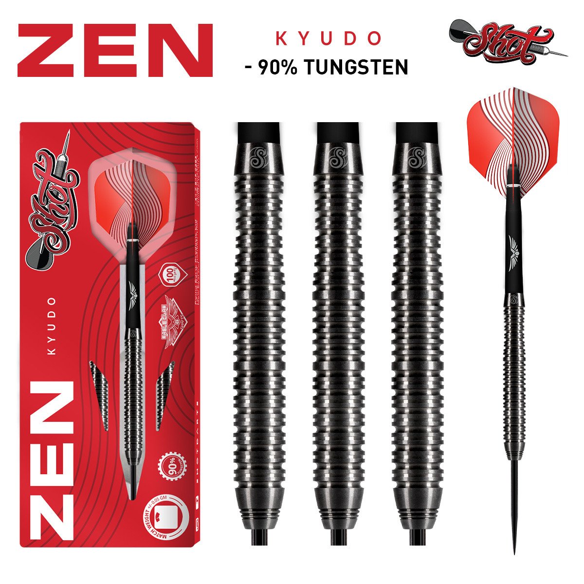 Shot Zen Kyudo Steel-tip Darts