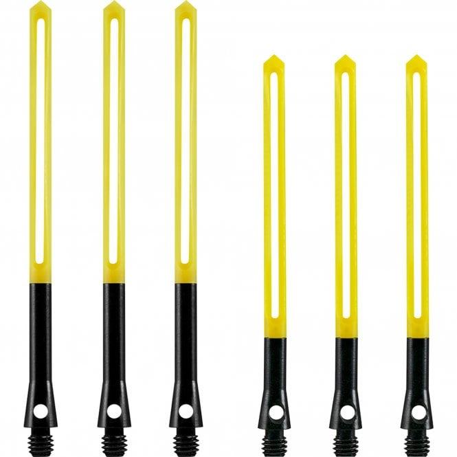 Unicorn Slikstik Aluminium Shafts - Side Loading - Yellow