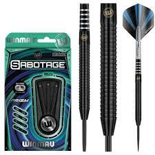 Winmau Black Sabotage Steel-tip Darts