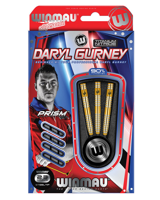 Winmau Daryl Gurney Gold Steel-tip Darts