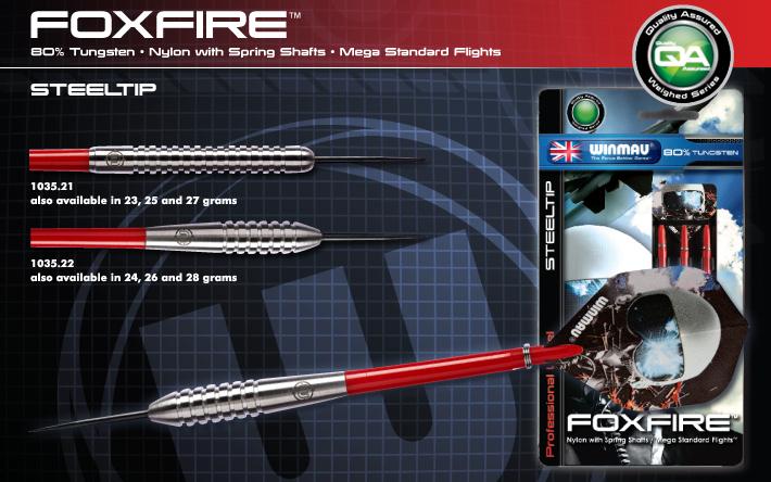 Winmau Foxfire Steel-tip Darts