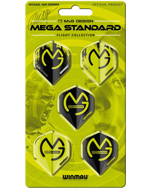 Winmau MvG Mega Standard Flight Collection