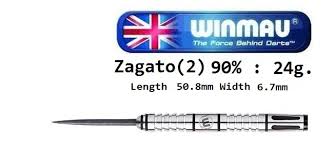Winmau Zagato Style 4 Steel-tip Darts