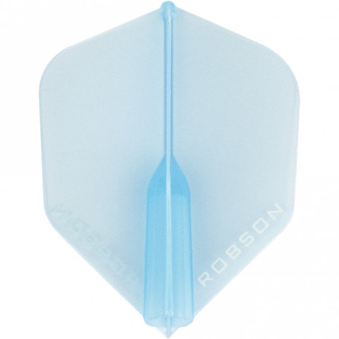 Robson Plus Dart Flights - Crystal - Small Standard Shape