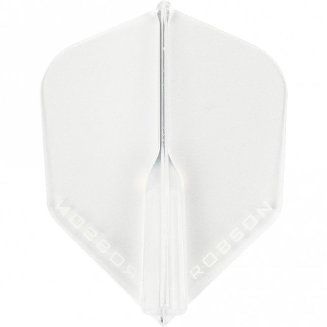 Robson Plus Dart Flights - Crystal - Small Standard Shape